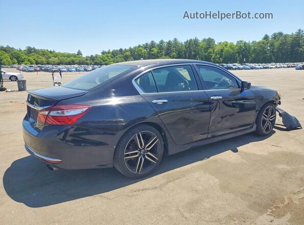 1HGCR2F51HA142088 2017 HONDA ACCORD Black 