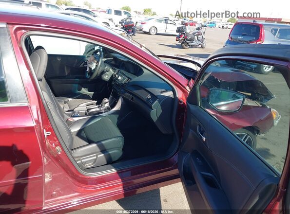 1HGCR2F51HA279984 2017 HONDA ACCORD Red Vista interior delantera