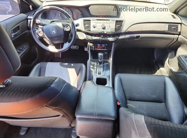 1HGCR2F51HA301627 2017 HONDA ACCORD Charcoal Widok deski rozdzielczej