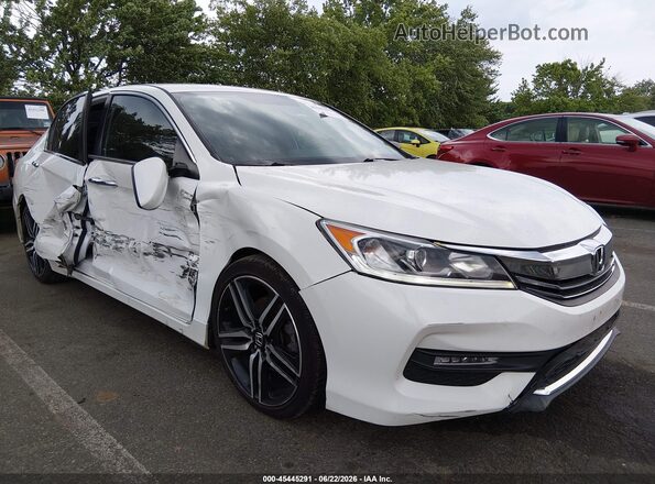 1HGCR2F51HA306004 2017 HONDA ACCORD White Vista frontal
