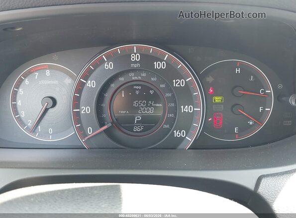 1HGCR2F52GA154460 2016 HONDA ACCORD Gray Հետևի նստատեղերի տեսք