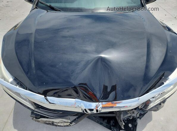 1HGCR2F52GA193064 2016 HONDA ACCORD Черный Вид задней части салона