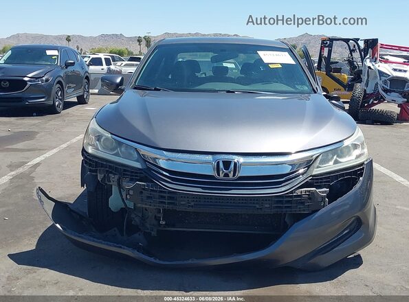 1HGCR2F52HA271571 2017 HONDA ACCORD Серый Вид щитка приборов