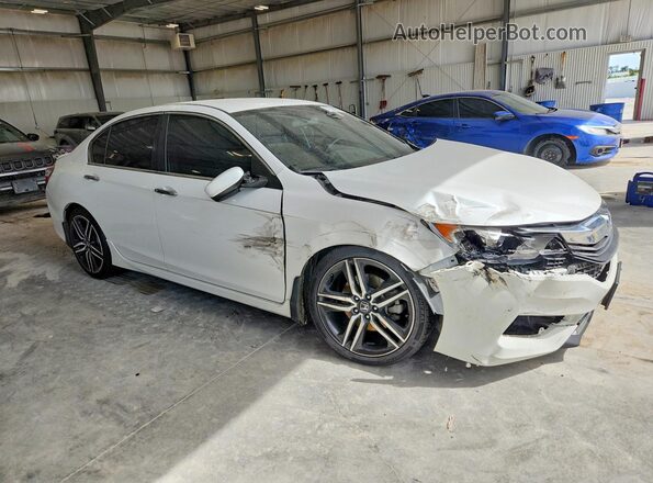 1HGCR2F52HA300115 2017 HONDA ACCORD White 