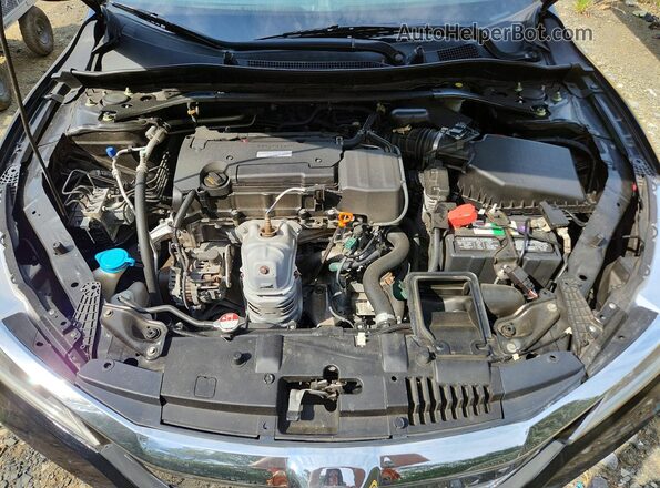 1HGCR2F53GA091319 2016 HONDA ACCORD Black Սալոնի հետևի տեսք