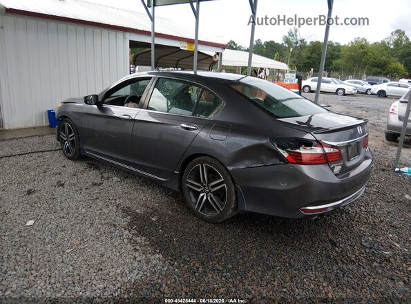 1HGCR2F53GA095550 2016 HONDA ACCORD Серый Задняя левая четверть