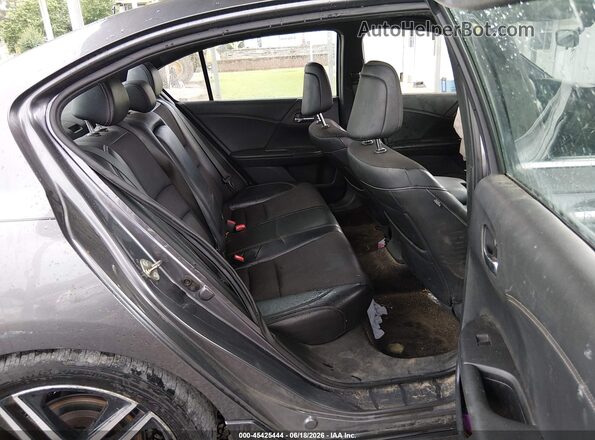 1HGCR2F53GA095550 2016 HONDA ACCORD Серый Вид наклейки с VIN-кодом
