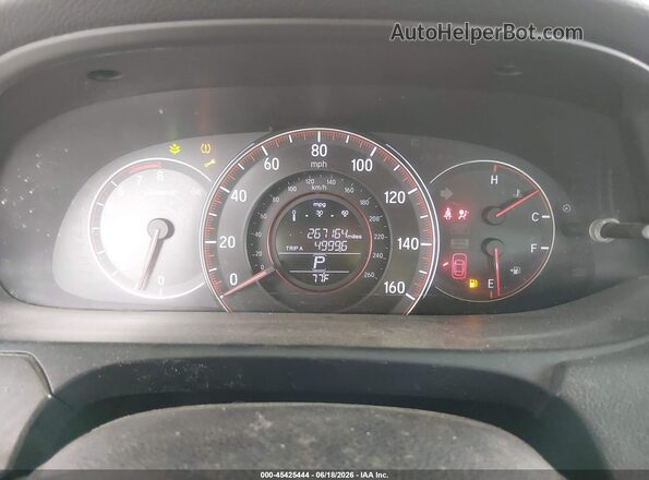 1HGCR2F53GA095550 2016 HONDA ACCORD Серый Вид задних сидений