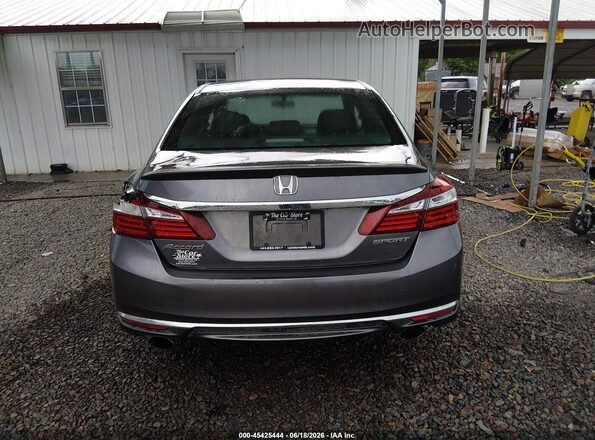 1HGCR2F53GA095550 2016 HONDA ACCORD Серый 