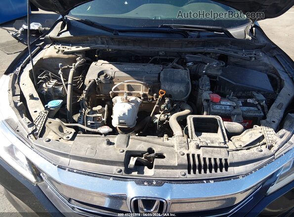 1HGCR2F53HA050416 2017 HONDA ACCORD Black უკანა ხედი