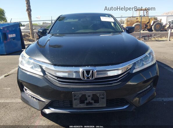 1HGCR2F53HA050416 2017 HONDA ACCORD Black უკანა სალონის ხედი