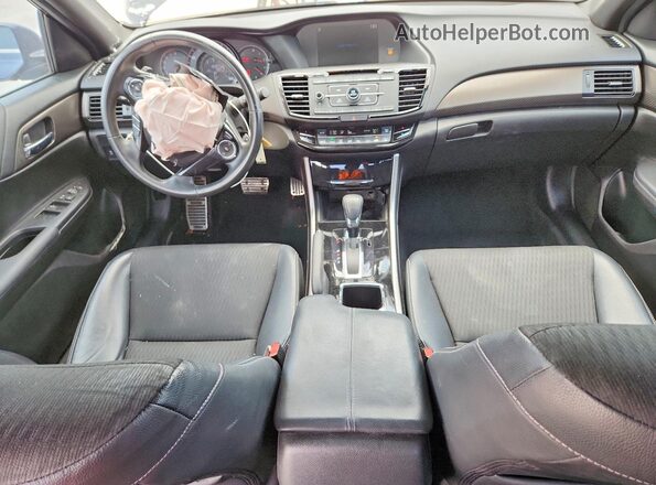 1HGCR2F53HA068995 2017 HONDA ACCORD Blue 