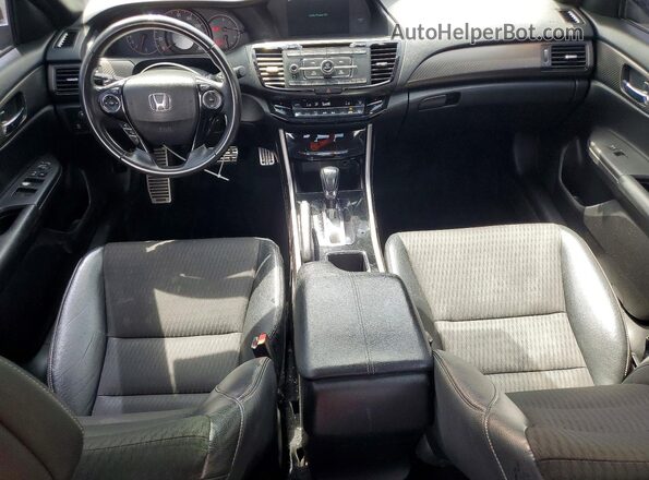 1HGCR2F53HA277430 2017 HONDA ACCORD Black Vista del salpicadero