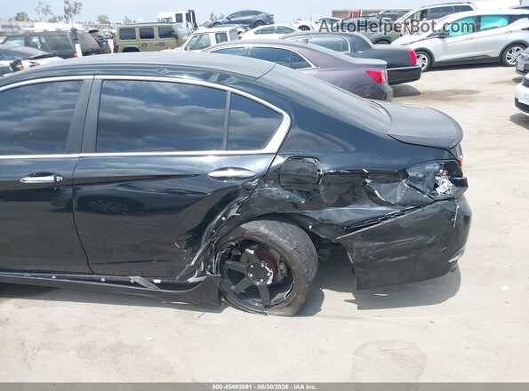 1HGCR2F54GA013244 2016 HONDA ACCORD Черный Вид спереди