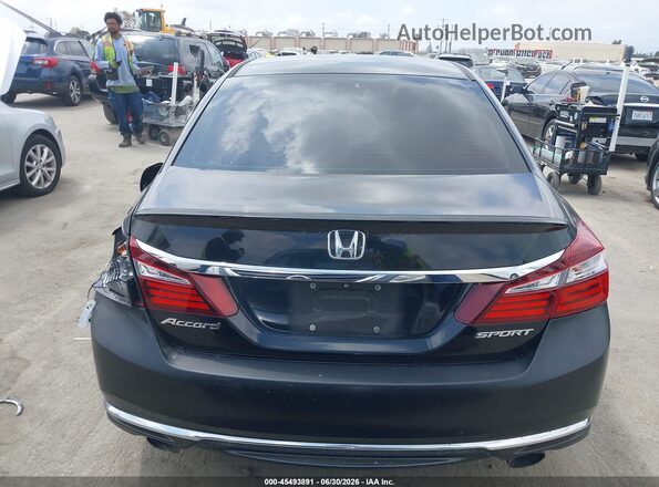 1HGCR2F54GA013244 2016 HONDA ACCORD Черный 