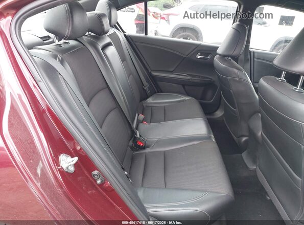 1HGCR2F54GA104997 2016 HONDA ACCORD Бордовый Вид наклейки с VIN-кодом