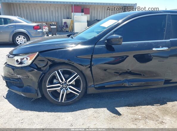 1HGCR2F54GA229174 2016 HONDA ACCORD Black Vista frontal