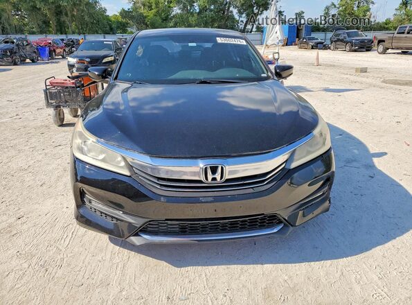 1HGCR2F54HA077267 2017 HONDA ACCORD Black Դիմացի տեսք