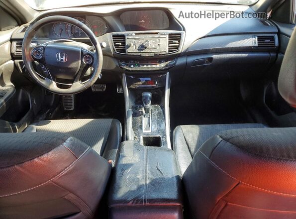 1HGCR2F54HA077267 2017 HONDA ACCORD Black Առջևի վահանակի տեսք