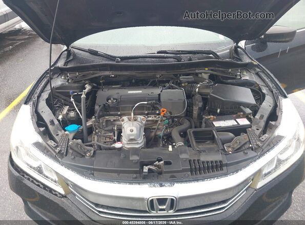 1HGCR2F54HA254609 2017 HONDA ACCORD Black უკანა ხედი