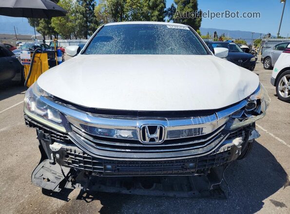 1HGCR2F55GA067538 2016 HONDA ACCORD White Widok z przodu
