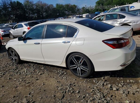 1HGCR2F55GA078071 2016 HONDA ACCORD White Հետևի ձախ