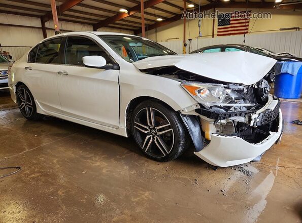 1HGCR2F55HA116352 2017 HONDA ACCORD White წინა მარჯვენა