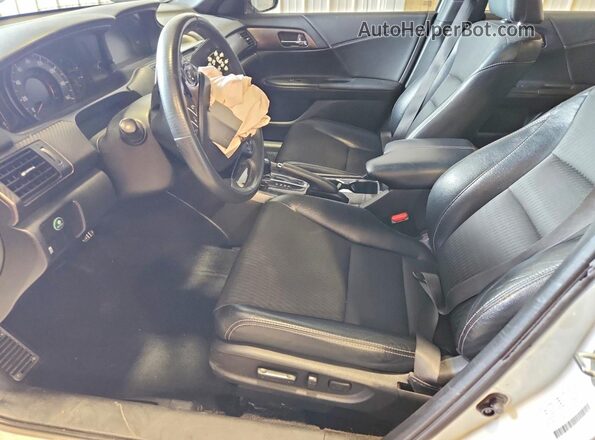 1HGCR2F55HA116352 2017 HONDA ACCORD White წინა სალონის ხედი