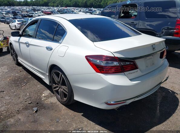1HGCR2F55HA227953 2017 HONDA ACCORD White Задня ліва чверть