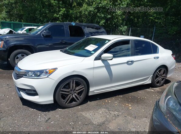 1HGCR2F55HA227953 2017 HONDA ACCORD White Панорамний вид салону 360°