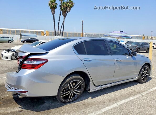1HGCR2F56GA211047 2016 HONDA ACCORD Gray 