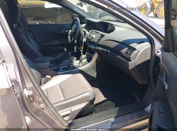 1HGCR2F56HA026093 2017 HONDA ACCORD Gray Սալոնի դիմացի տեսք