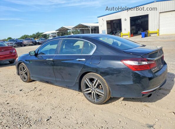 1HGCR2F56HA202043 2017 HONDA ACCORD Black Հետևի ձախ
