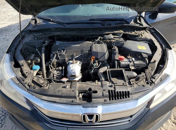 1HGCR2F56HA202043 2017 HONDA ACCORD Black Սալոնի հետևի տեսք