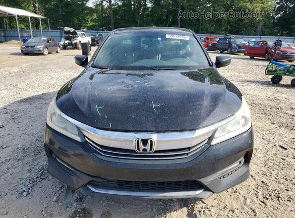 1HGCR2F56HA202043 2017 HONDA ACCORD Black Դիմացի տեսք