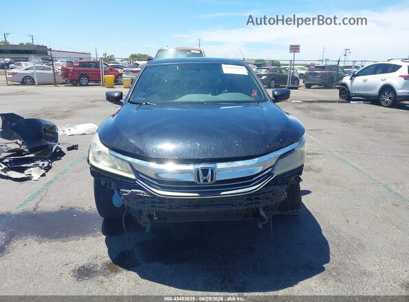 1HGCR2F56HA308041 2017 HONDA ACCORD Black უკანა სალონის ხედი