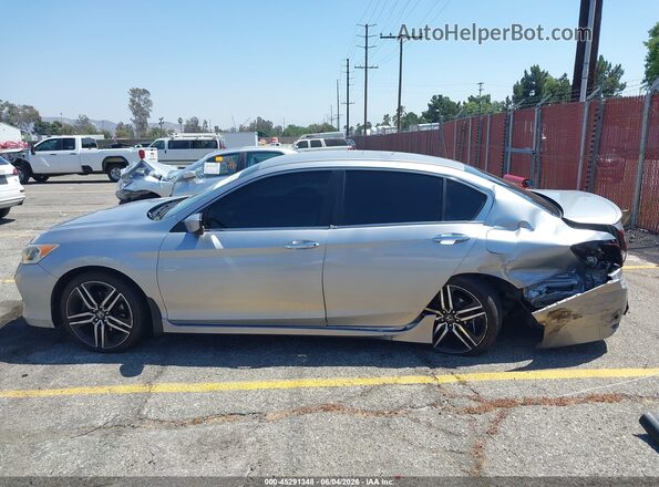 1HGCR2F57GA167804 2016 HONDA ACCORD Silver 