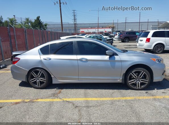 1HGCR2F57GA167804 2016 HONDA ACCORD Silver 