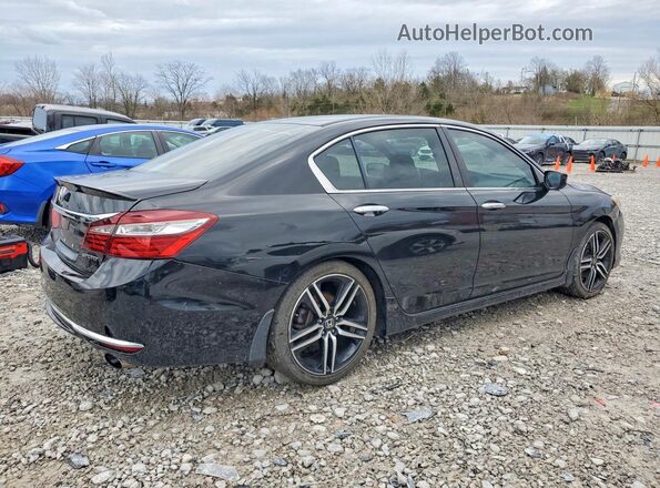 1HGCR2F57GA205094 2016 HONDA ACCORD Black Հետևի աջ
