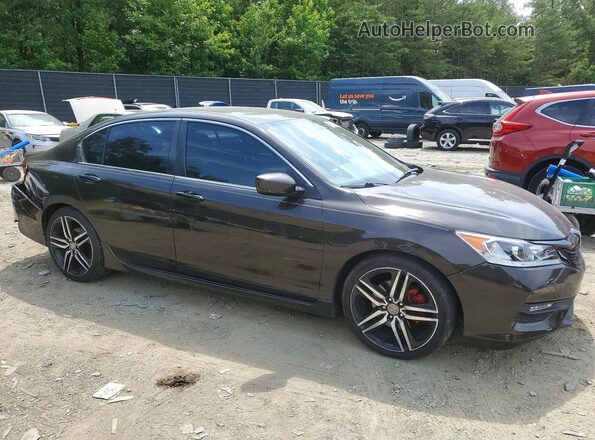 1HGCR2F57GA241934 2016 HONDA ACCORD Brown 
