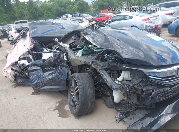 1HGCR2F57HA009125 2017 HONDA ACCORD Black Widok z przodu