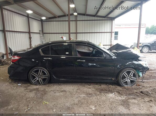 1HGCR2F57HA216534 2017 HONDA ACCORD Black Widok wnętrza 360 stopni