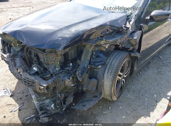 1HGCR2F57HA216792 2017 HONDA ACCORD Black Widok z przodu