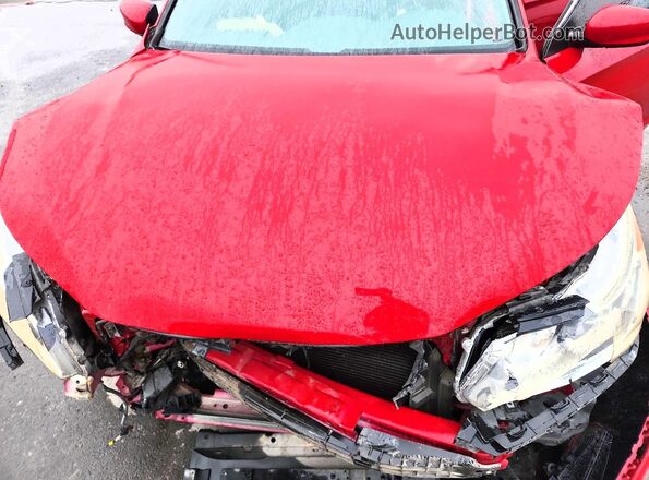 1HGCR2F57HA224861 2017 HONDA ACCORD Red Widok wnętrza z tyłu