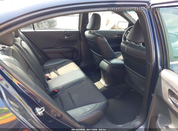 1HGCR2F57HA273221 2017 HONDA ACCORD Blue Вид наклейки з VIN-кодом