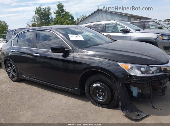 1HGCR2F58GA017605 2016 HONDA ACCORD Black 