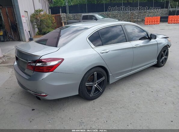 1HGCR2F58GA099285 2016 HONDA ACCORD Silver 