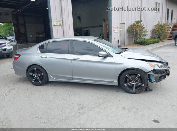 1HGCR2F58GA099285 2016 HONDA ACCORD Silver 