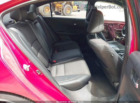 1HGCR2F58GA177029 2016 HONDA ACCORD Red Widok naklejki z numerem VIN