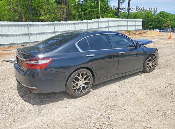 1HGCR2F58GA197667 2016 HONDA ACCORD Black Հետևի աջ